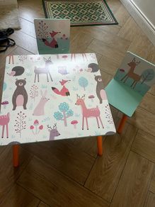 Free toddler table and 2 chairs