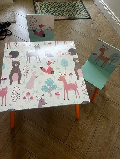 Free toddler table and 2 chairs
