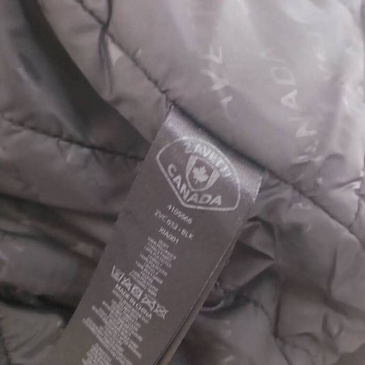 Black Zavetti Canada puffer jacket