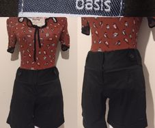 Tailored Oasis black dressy Shorts