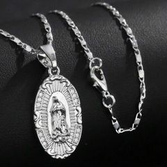 Silver Mary Pendant