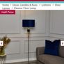 Navy Lampshade x2 Image 2