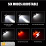 Super Rechargeable Outdoor LED Headlights, 6 Lighting Modes COB Rechargeable Head Mounted Lights, IPX7night Fishing Headlights Image 6
