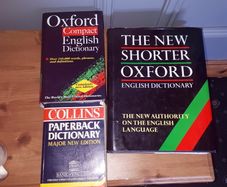 3 x Massive English Dictionaries