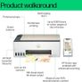 Smart Tank 5107 All in One Printer | Perfect for Home | Colour | Wireless | Print, Scan, Copy | Refillable | Includes up to 3 Years of Ink | Smart Buttons | Easy Setup  Reliable Wi-Fi Image 4