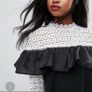 Long sleeve Black Dress Image 3