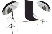 Background Support White and Black Screen Light Kit