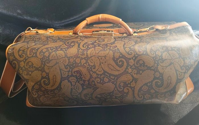 vintage Texier travel/duffel bag