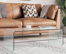 Coffee Table Clear 98x45x31 cm