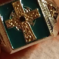 Celtic cross ring