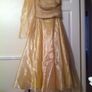 Beautiful Gold Party Dress Image 3