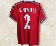 Man Utd (retro/g.neville 2 ) Jersey, Size L.