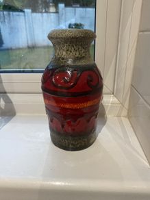 West Germany pottery vase