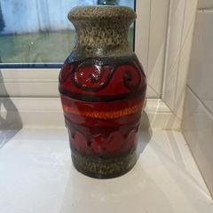 West Germany pottery vase