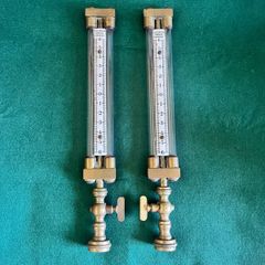 Antique Alder & MacKay Gas Meter Pressure Gauges