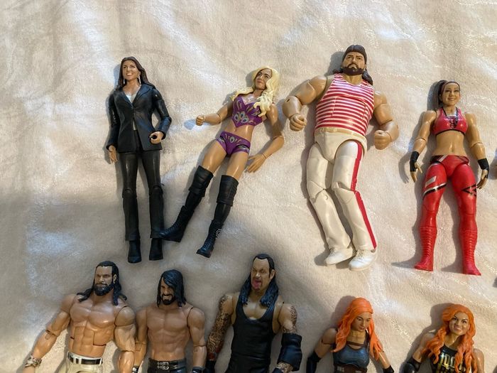 wrestlers action figures
