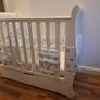 Space Saver Cot with Mattress and Sheets Image 4