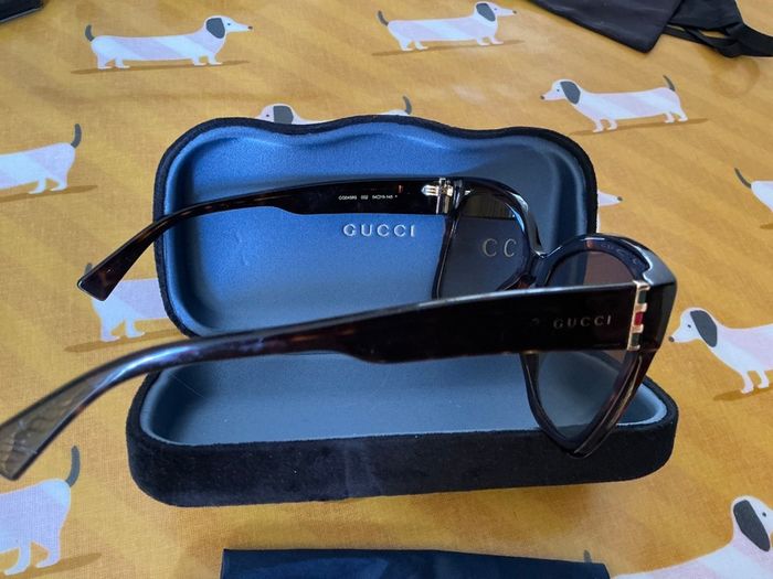 Gucci Brown Tortoiseshell Sunglasses