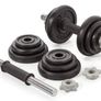 20 kg Cast Iron Spinlock Dumbbell - Adjustable Hand Weights Set Pack of 2 (FREE POSTAGE) Image 4