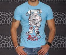man t shirt size s sm with print