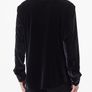 HUGO BOSS Mens Kenno 2 Velvet Shirt, Black1, 50484119, EU 50, UK 40, US 15.7, L Image 2