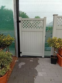 Durable Maintenance Free PVC Gates single double