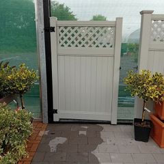 Durable Maintenance Free PVC Gates single double