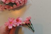 small filler fake flowers bundle wholesale