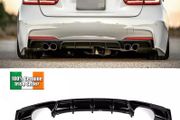 Bmw 3 Series F30 F31 Rear Diffuser M Sport Performance Twin Dual Quad Exhaust Rear Bumper