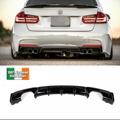 Bmw 3 Series F30 F31 Rear Diffuser M Sport Performance Twin Dual Quad Exhaust Rear Bumper