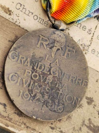 WW1 French Military Medal Award