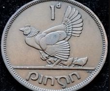 [#145] - Ireland 1940 | Irish 1d | Irish One Penny | KM.11 | High Grade