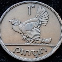 [#145] - Ireland 1940 | Irish 1d | Irish One Penny | KM.11 | High Grade