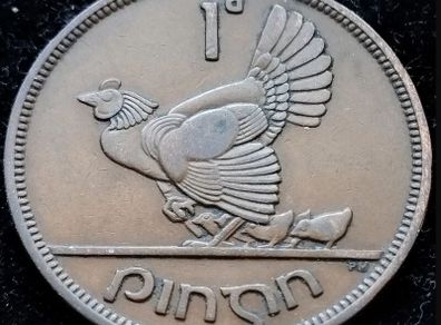 [#145] - Ireland 1940 | Irish 1d | Irish One Penny | KM.11 | High Grade