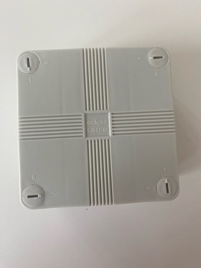 Eclipse - Junction Box Weatherproof Outdoor Adaptable Box 110 X 67 X 110mm