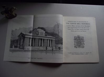 Memorial Register of The Mercantile Marine Memorial Tower Hill, London 1928 - Complete