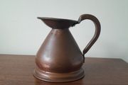19th C 1 Gill Copper Jug with lead seal
