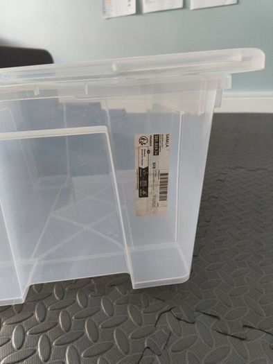 Ikea Samla box + lid 56x39x28 cm