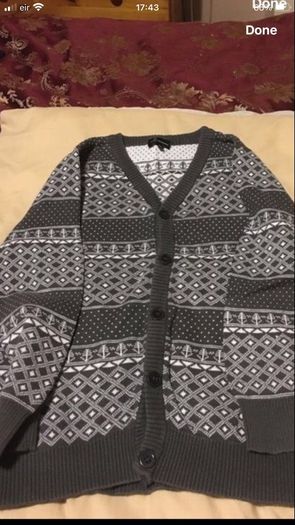 Boy cardigan size 122