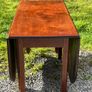 antique table drop leaf mahogany Image 2