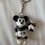 Official Vintage 1986 Disney Mickey Mouse Bullyland Bully Key Ring Keychain Image 6
