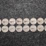 Irish Eire Threepence Leat Reul hare collection FULL DATE RUN 1942 to 1968. Image 2