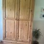 Waxed pine wardrobe Image 2