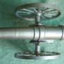Vintage Brass Cannon with  barrel and brass wheels - Military History - 8" Image 8