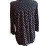 Next Ladies Navy blue and cream top size 22 includes post Image 2