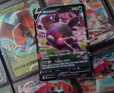 Morpeko V ! Ultra Rare ! from Brilliant Stars Set ! 2022 ! Pokemon Card !