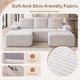 Softy Compressed Modular Sofa c/w Chaise & Ottoman