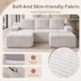 Softy Compressed Modular Sofa c/w Chaise & Ottoman Image 3