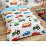 kids curtains and matching single duvet Image 2
