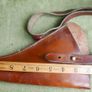 Vintage Original British WWI Officer Pattern 1914 Open Top Revolver Holster Image 7